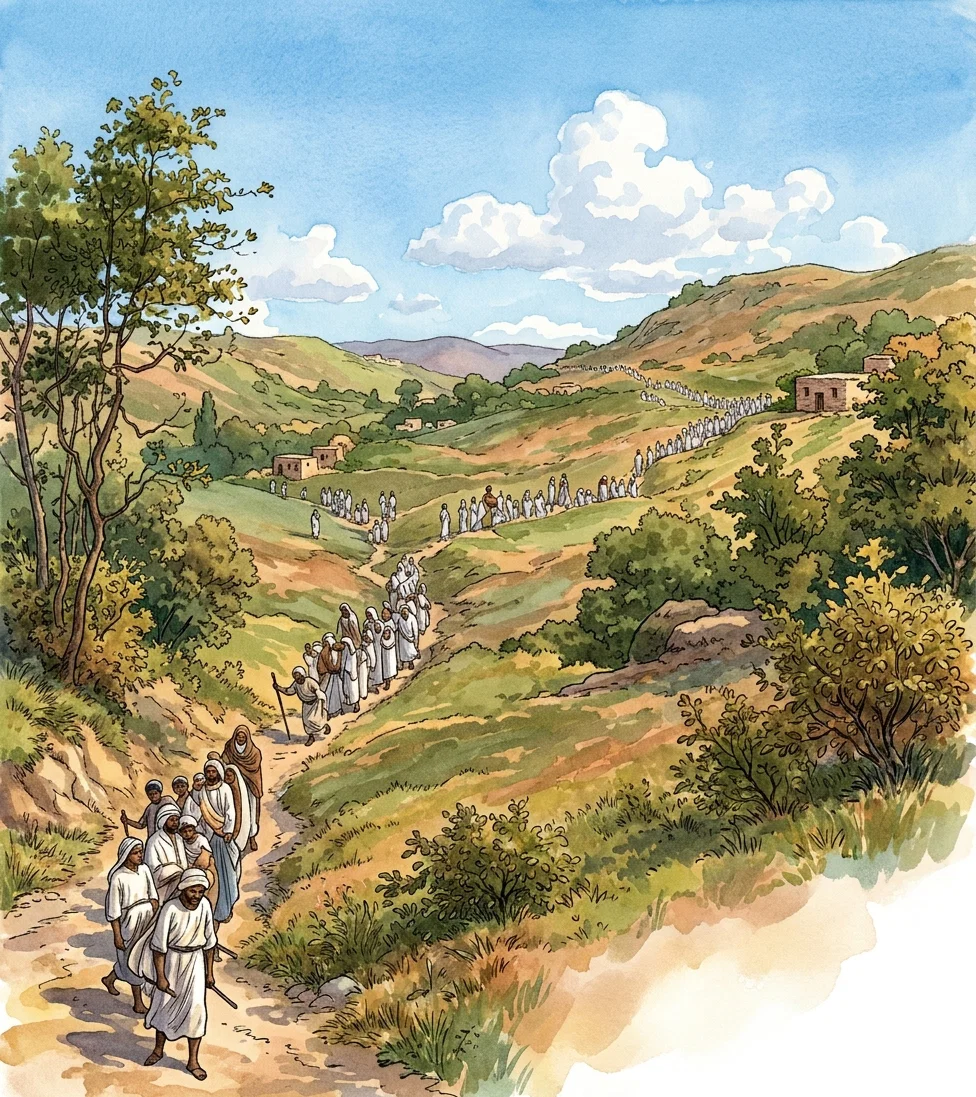 “There came a multitude, . . . bringing sick folks.”