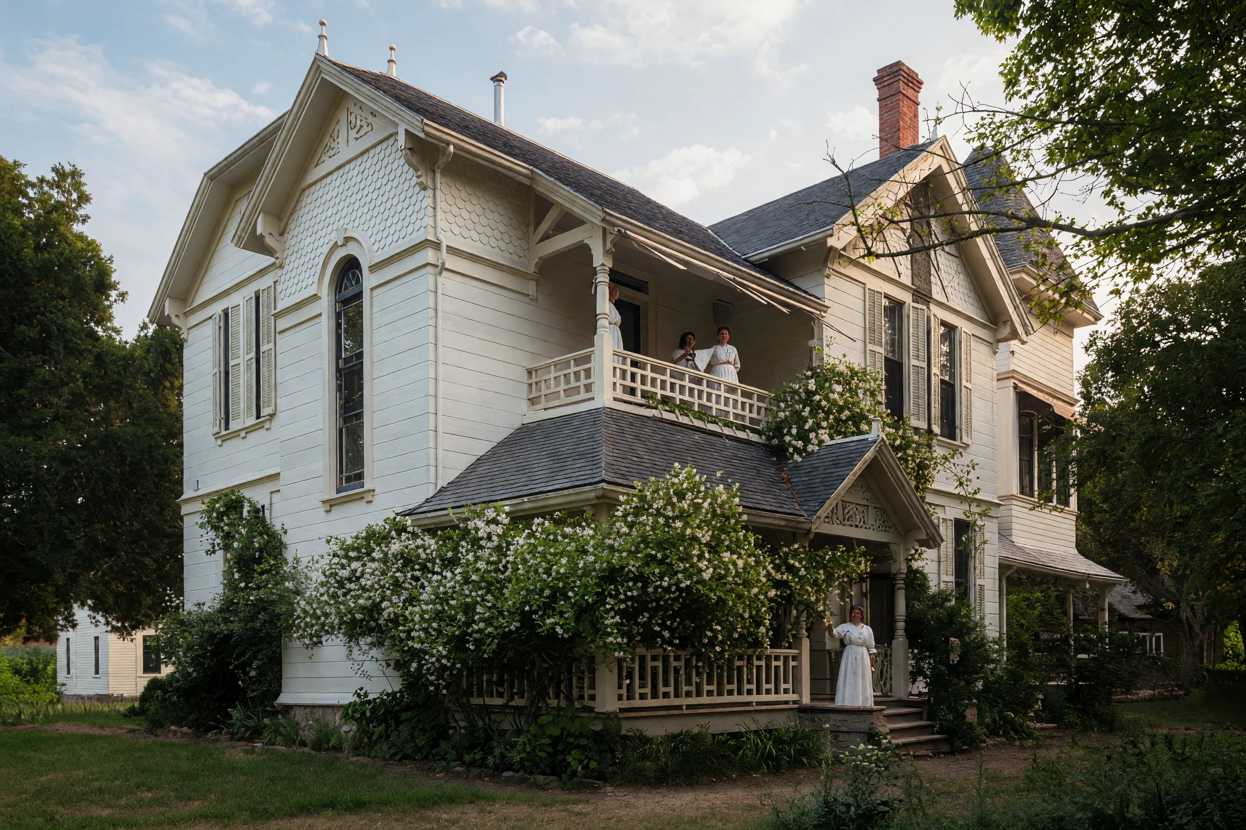 MRS. WHITE'S "ELMSHAVEN," HOME