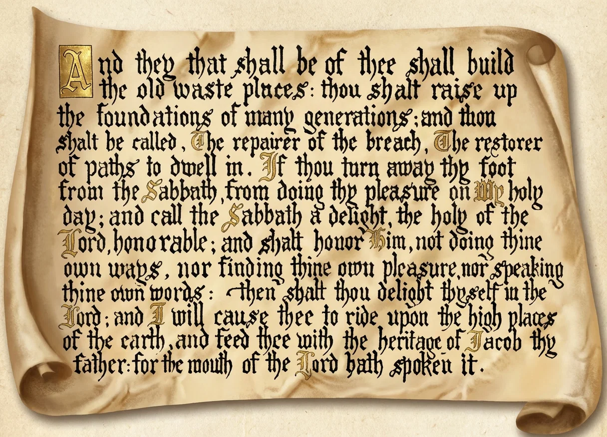 PROMISES FOR THE SABBATH-KEEPER