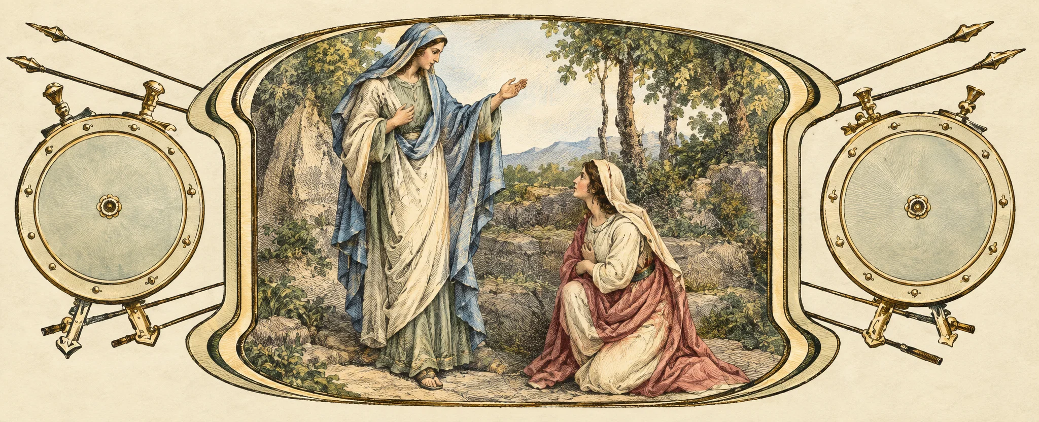 “The piety of Abigail, like the fragrance of a flower, breathed out all unconsciously in face and word and action.”
