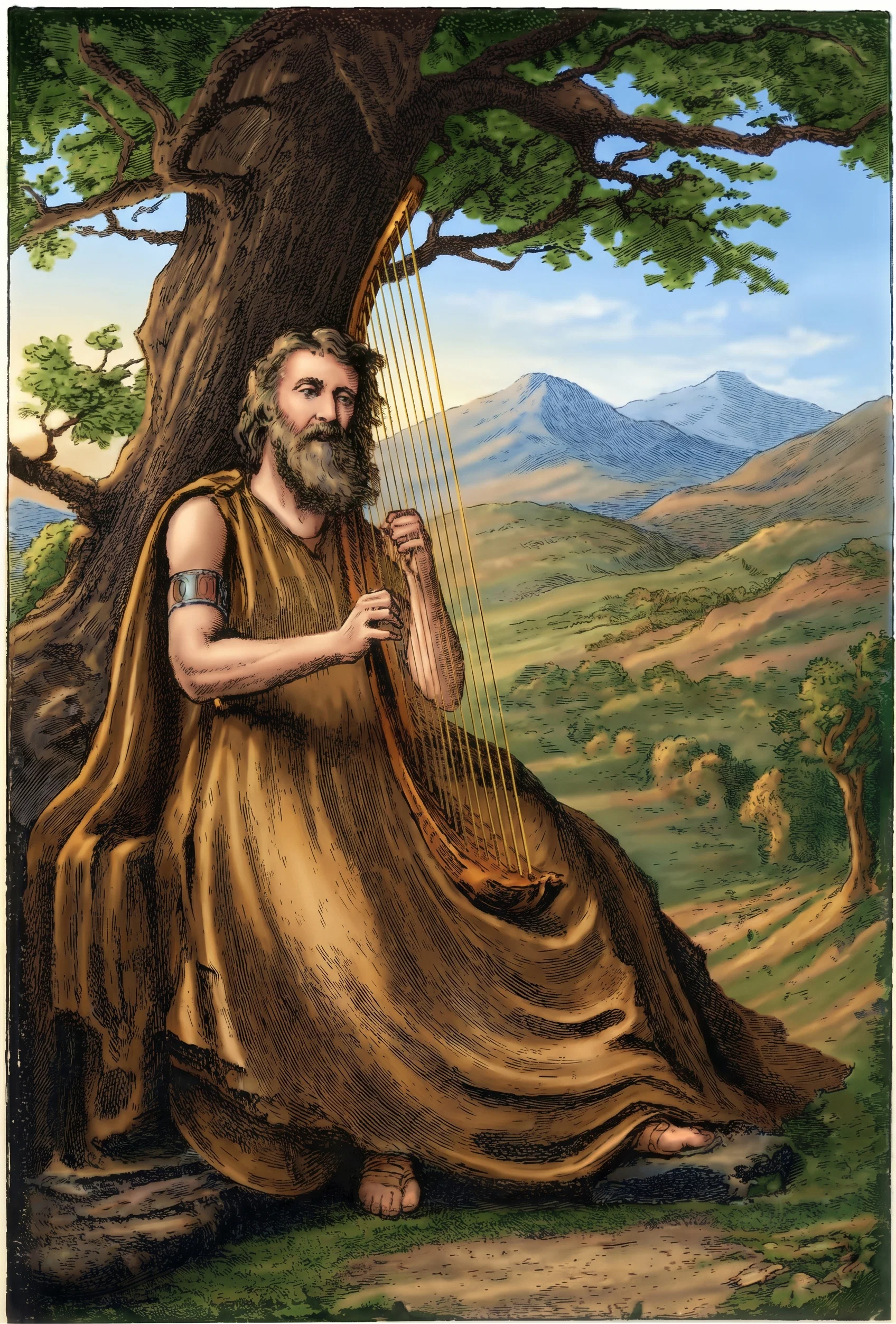 THE SWEET SINGER OF ISRAEL
“He shall be as the light of the morning, even a morning without clouds.”