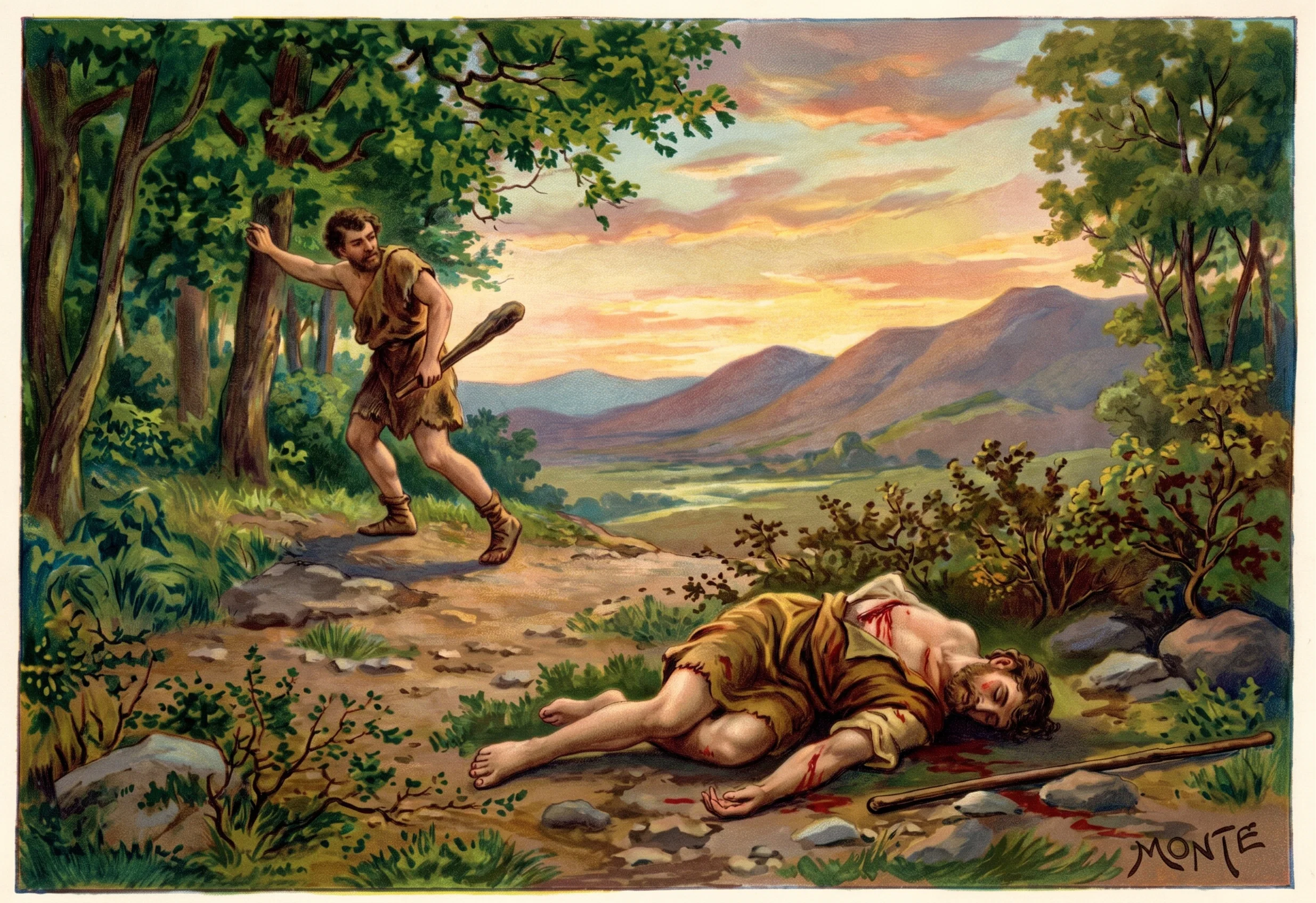 “The history of Cain shows . . . what man will become apart from Christ.”