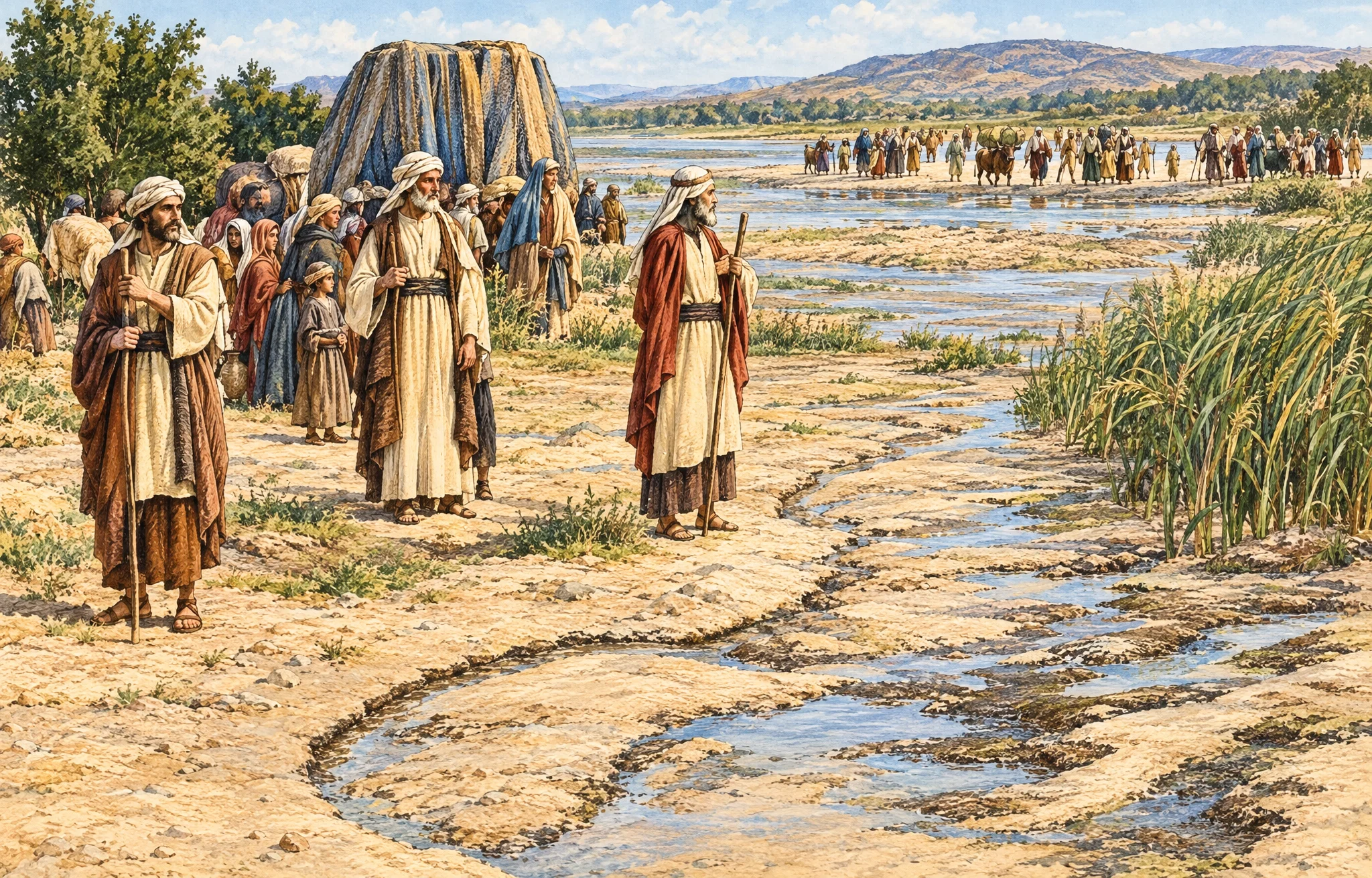 “God willed that the passage of Israel over Jordan should be miraculous.”