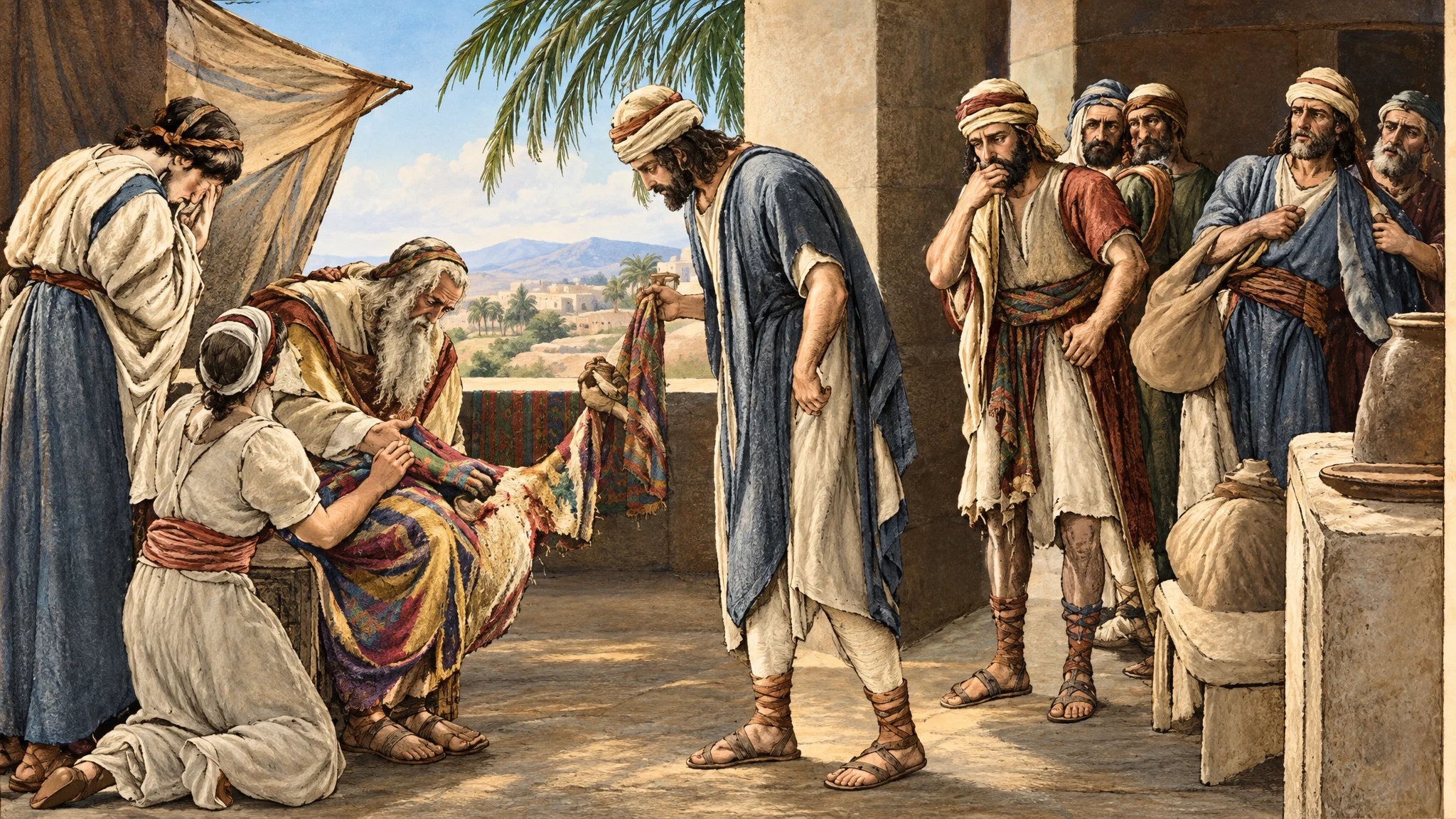 JOSEPH’S COAT IDENTIFIED

“It is my son’s coat; an evil beast hath devoured him. Joseph is without doubt rent in pieces.”