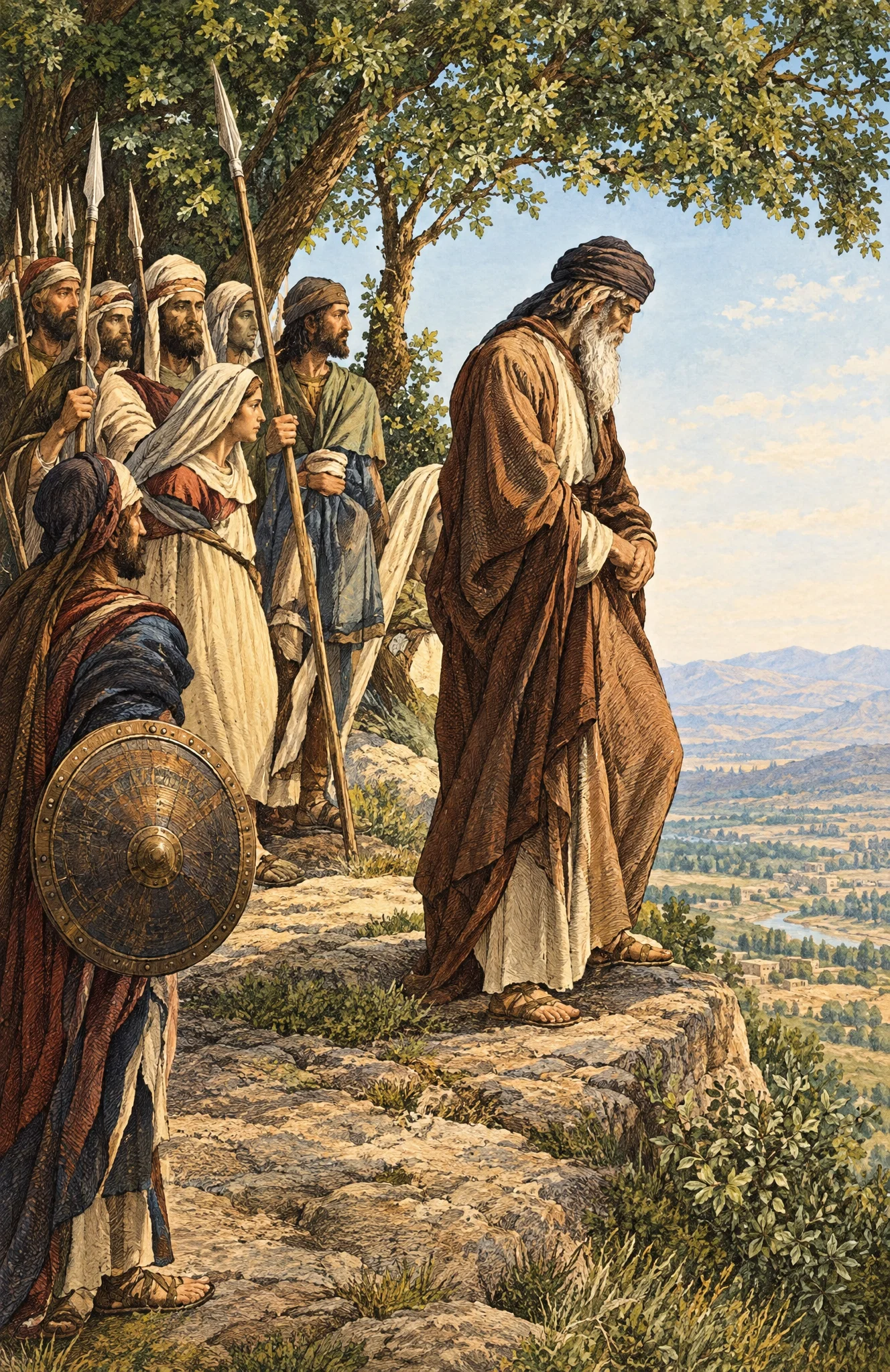 BALAAM BLESSING ISRAEL
“From the top of the rocks I see him,
And from the hills I behold him.
Lo, the people shall dwell alone,
And shall not be reckoned among the nations.”