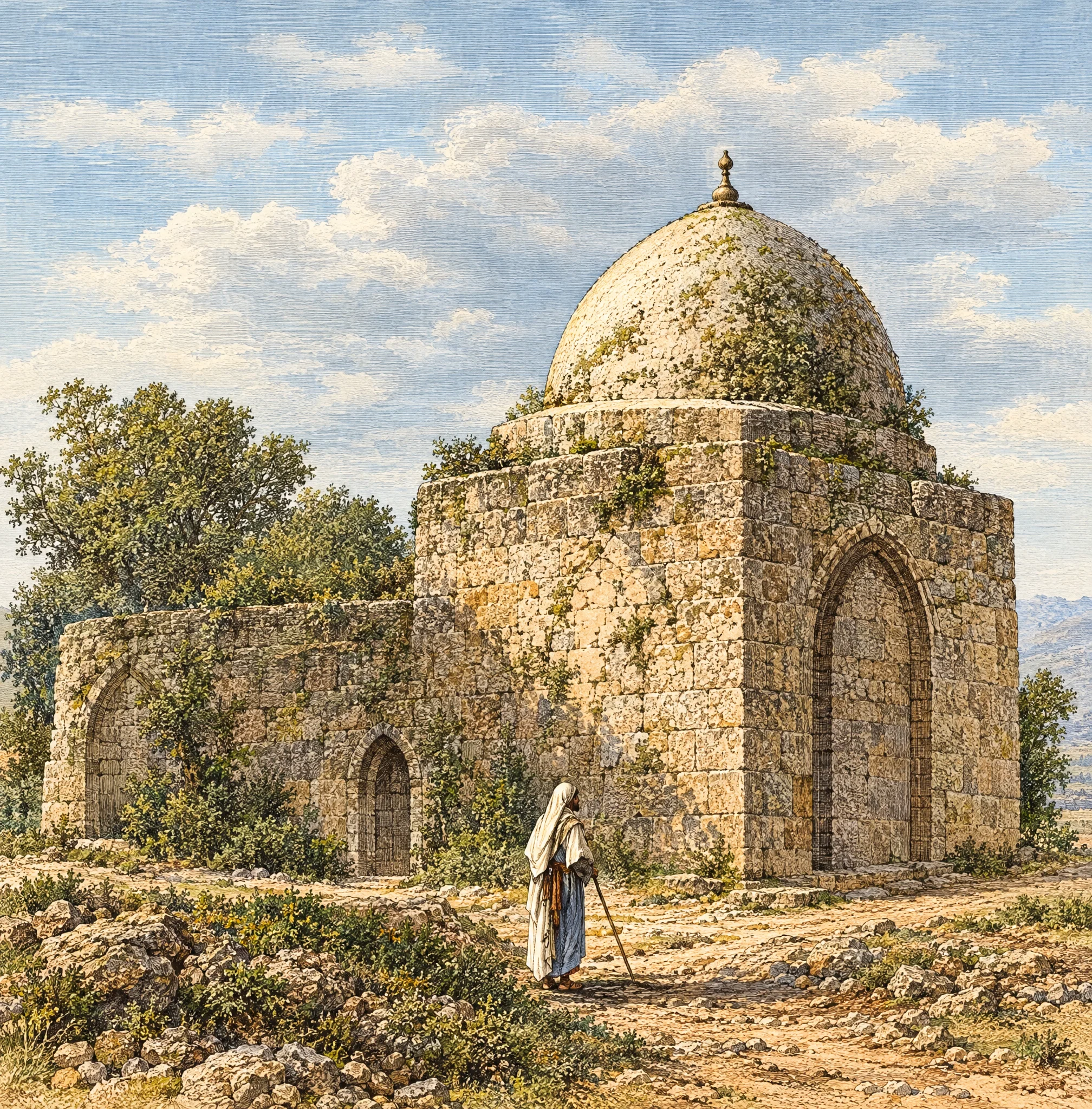 “Rachel was buried where she died, and a pillar was raised upon the spot to perpetuate her memory.”