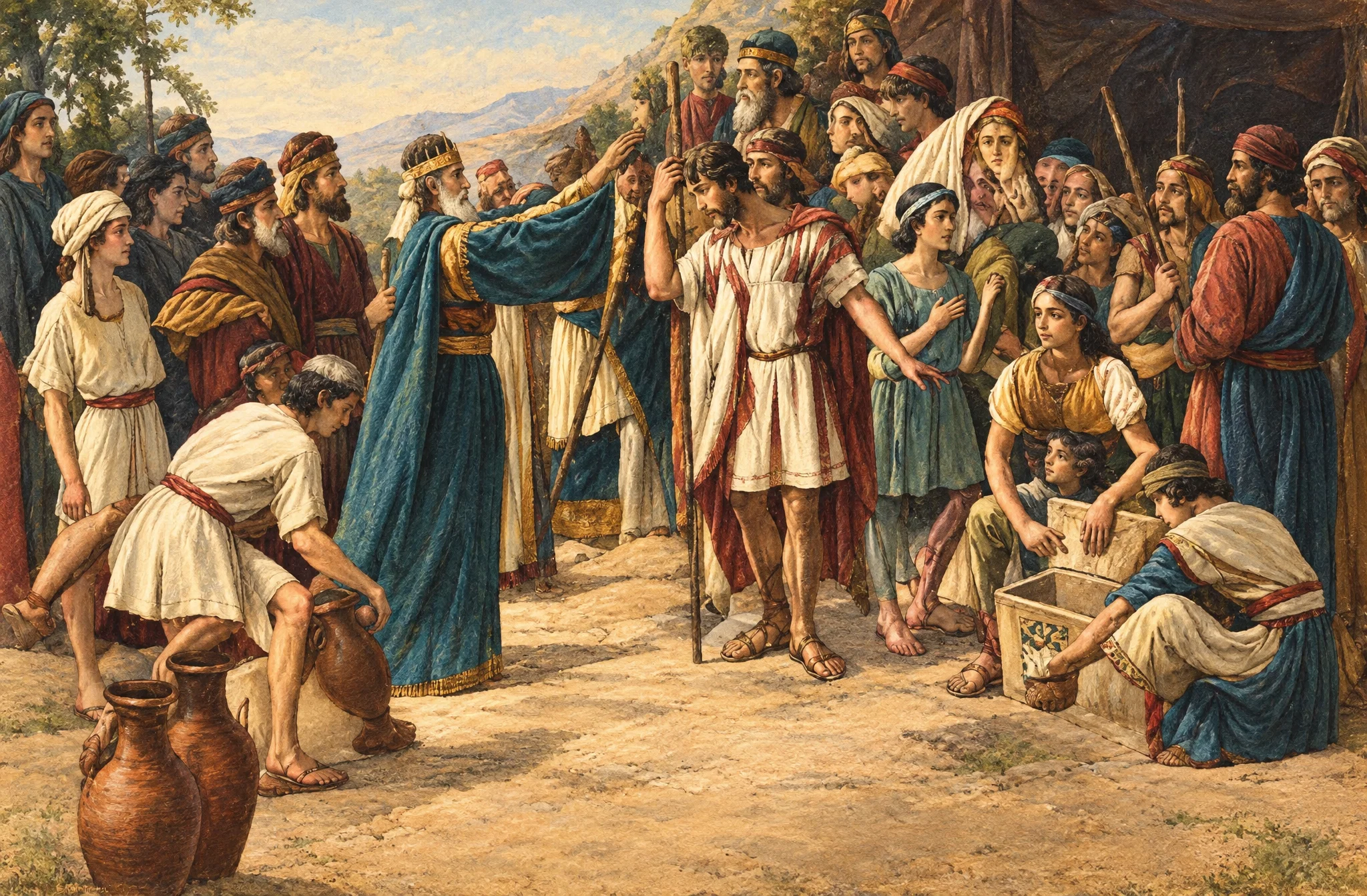 MELCHIZEDEK BLESSING ABRAHAM
“And Abram gave him tithes of all.”