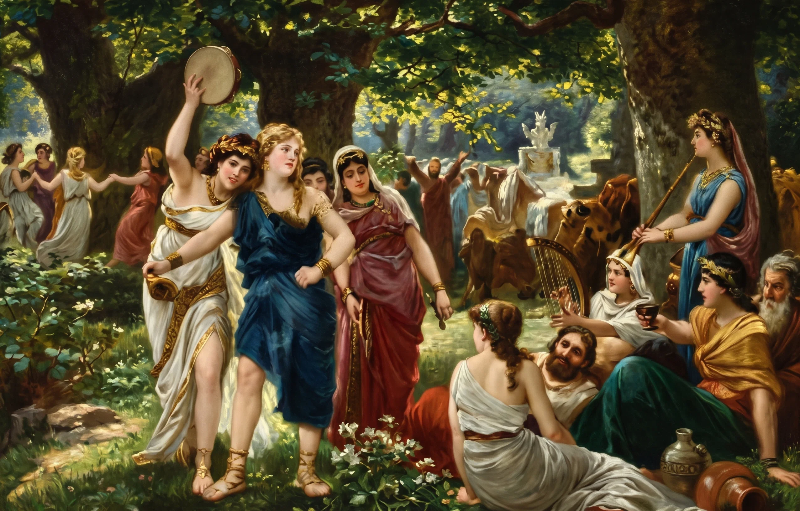 REVELRY BEFORE THE FLOOD
“Men put God out of their knowledge, and worshiped the creatures of their own imagination.”