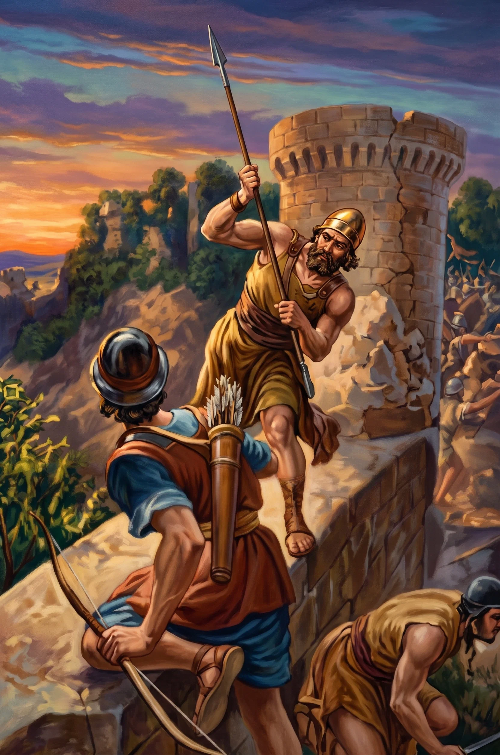 THE FALL OF JERICHO

“The Mighty One of Israel had said, ‘I have given Jericho into thine hand.’ Against that word, human strength was powerless.”