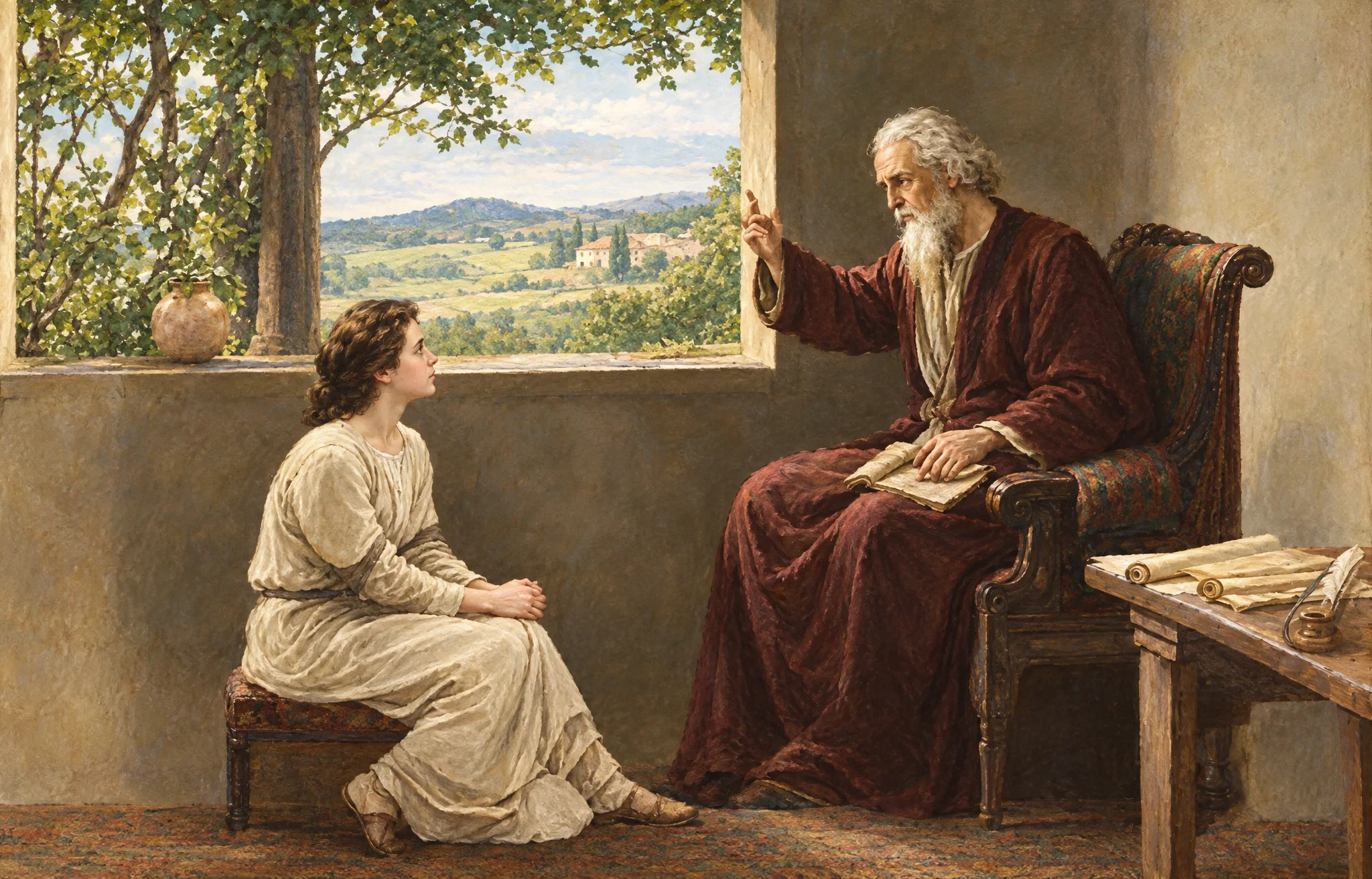 “The fear of the Lord is the beginning of wisdom”: and the knowledge of the Holy is understanding.